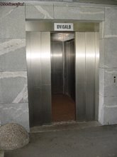 INOX triplex vrata osebnega dvigala INOX triplex vrata osebnega dvigala