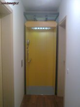 Posebna izvedba hisnega dvigala brez voznega jaska Posebna izvedba hisnega dvigala brez voznega jaska